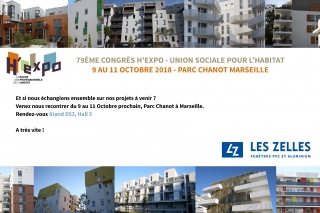 Les Zelles présent au 79ème Congrès H'Expo - Union Sociale pour l'Habitat