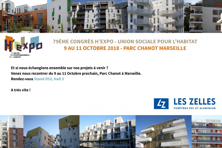 Les Zelles présent au 79ème Congrès H'Expo - Union Sociale pour l'Habitat Les Zelles présent au 79ème Congrès H'Expo - Union Sociale pour l'Habitat
